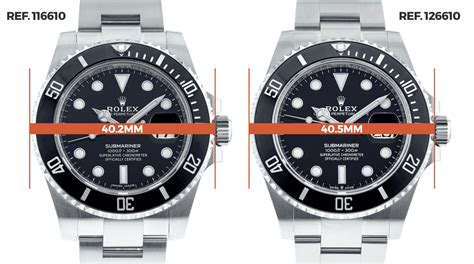 new rolex submariner thickness